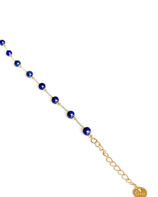 Bracelet Perle Lapis Lazuli