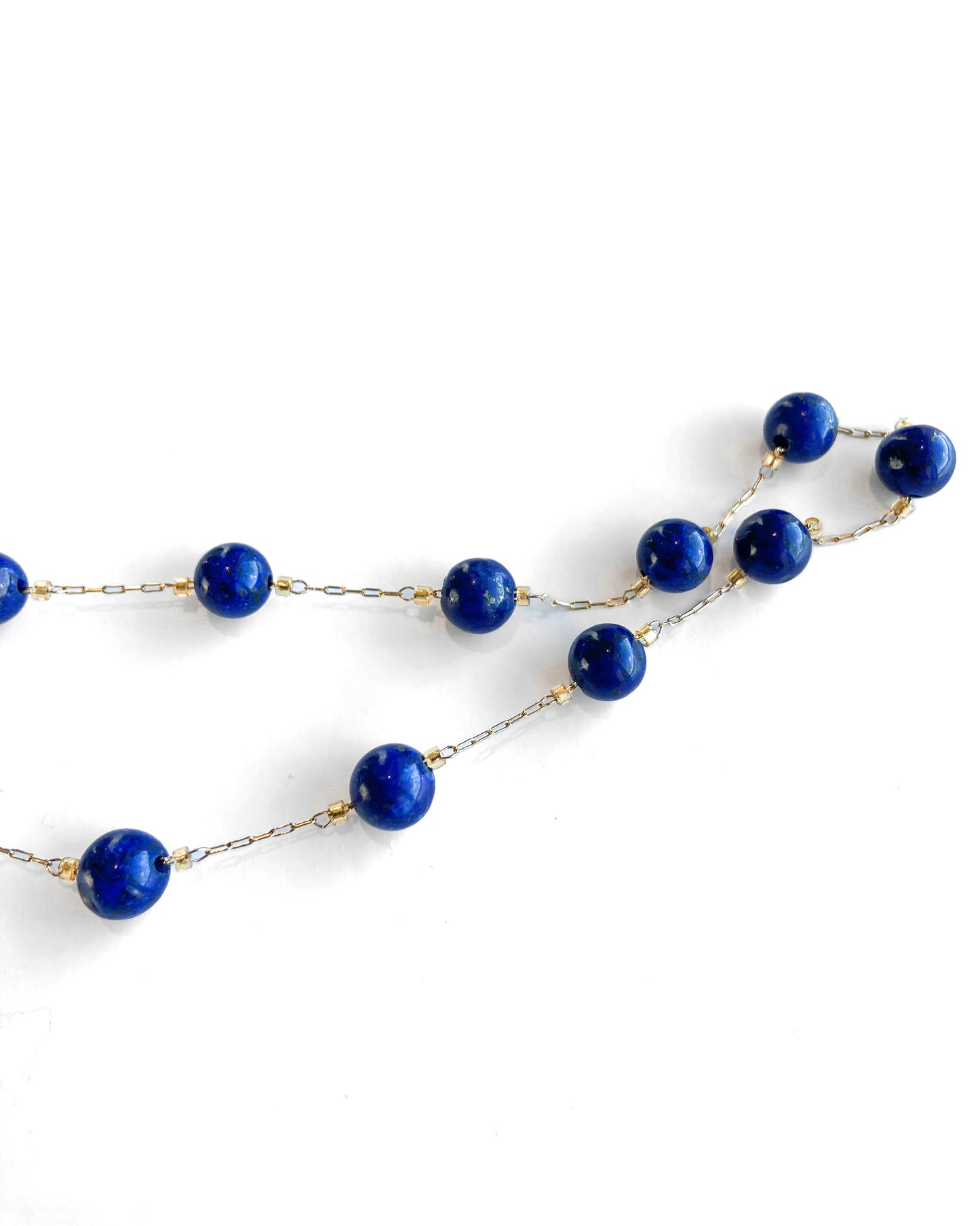 Collier Princesse Perle Lapis Lazuli