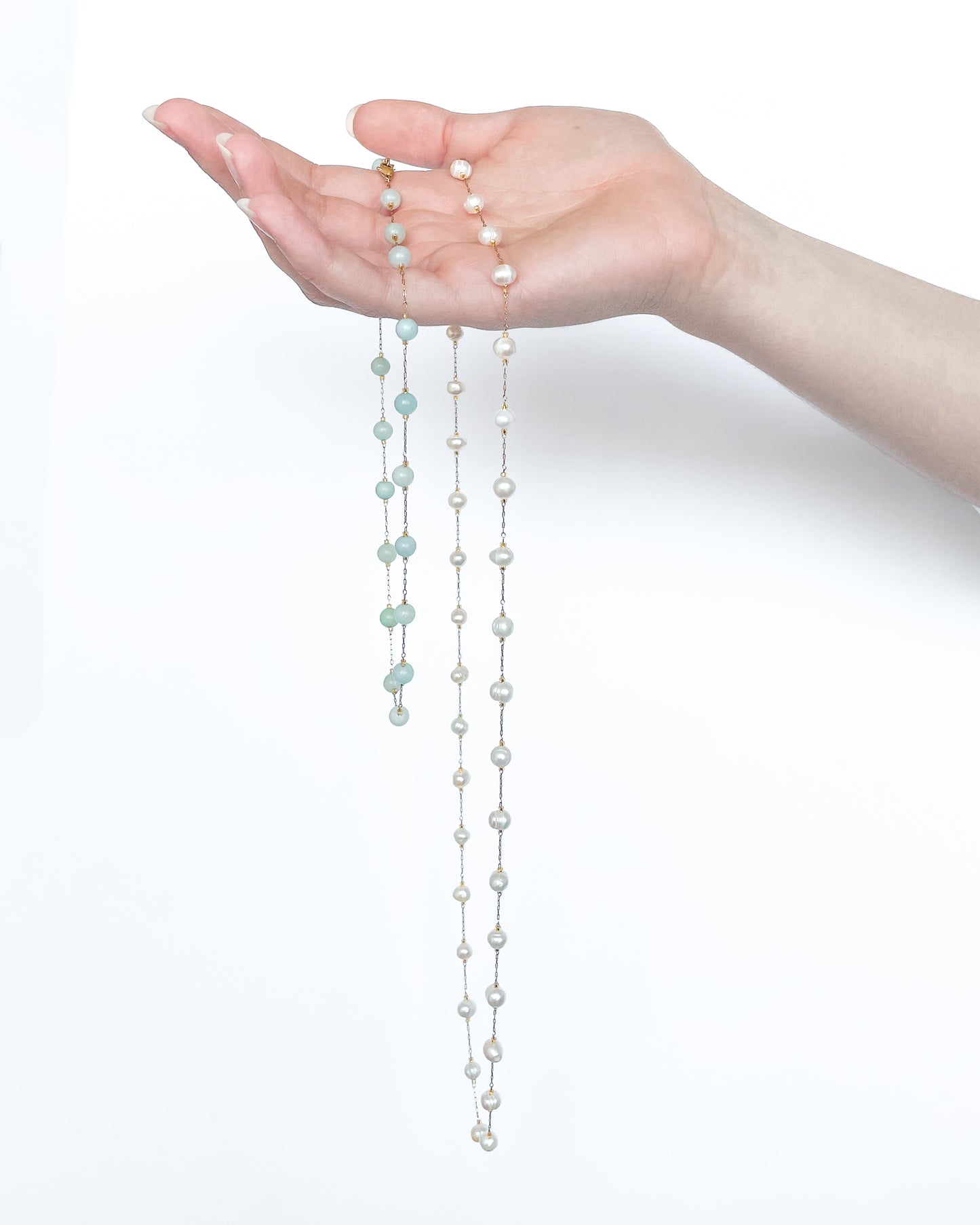 Collier Princesse Perle Amazonite