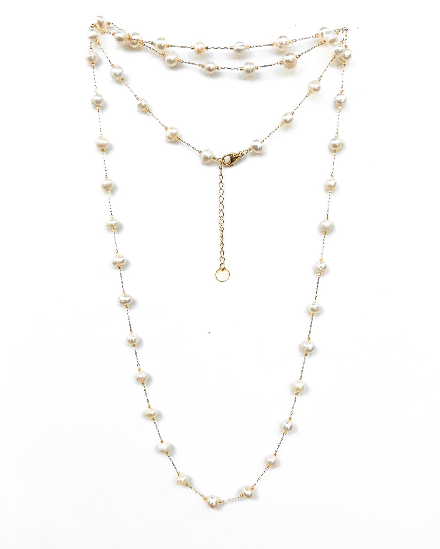 Collier Sautoir XXL Perle d'Eau Douce